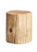 Stump side table