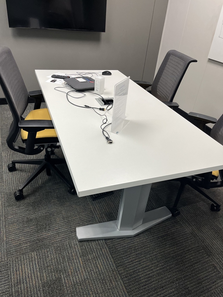 White Confrence Table, 72x36"