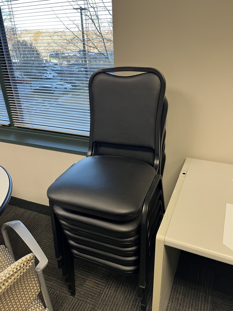 Black Stacking Chair