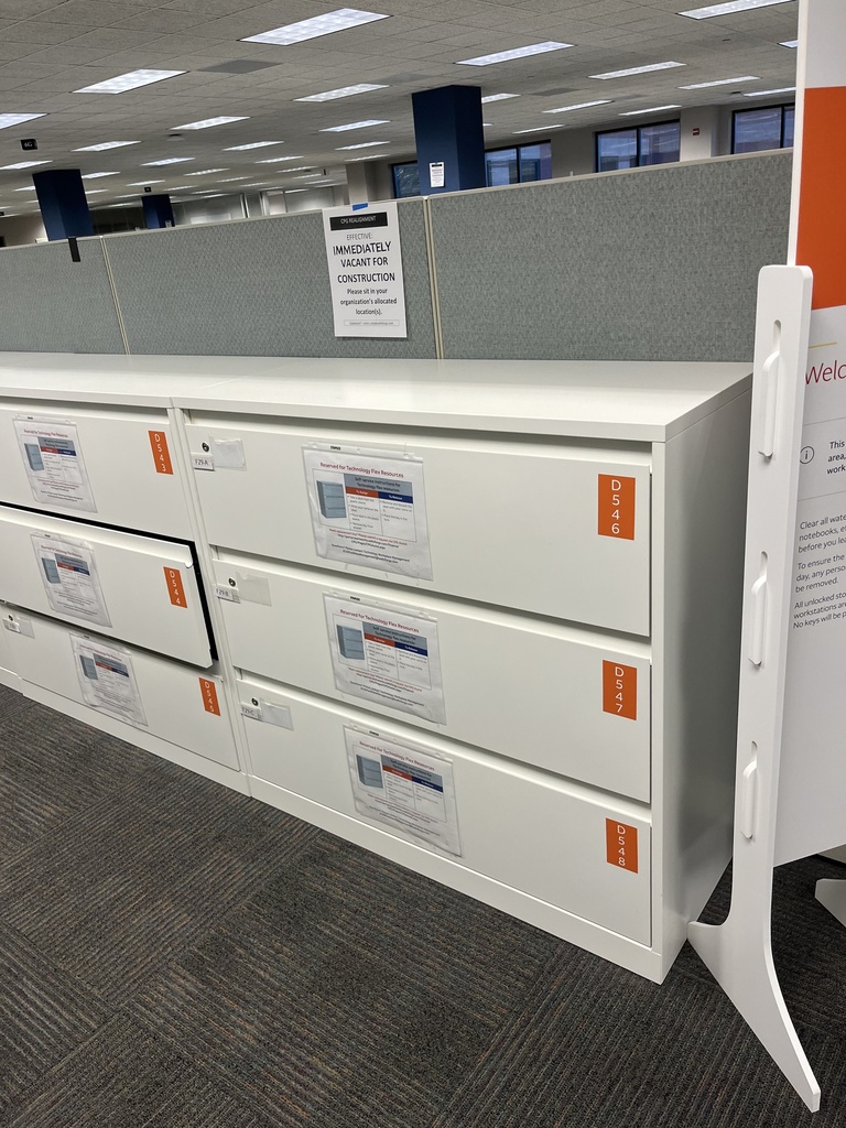 3 Drawer Lateral File Cabinet