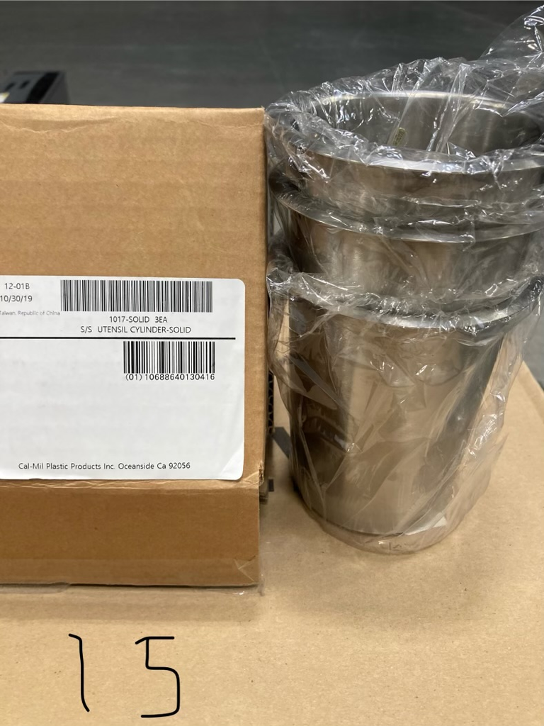 Box of Utensil Cylinders