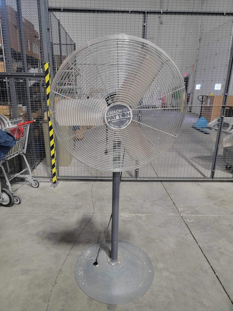 Light gray fan