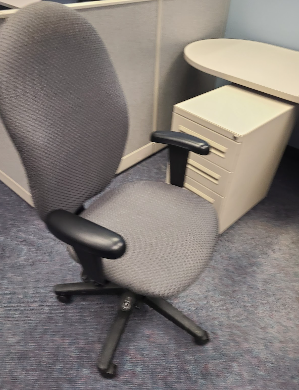 Chaise de travail - Gris