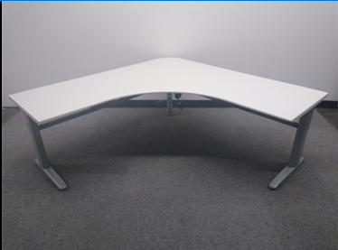 KI, Elec 24x66x66x24 Top, White, *w/9866 base- height adjustable desk