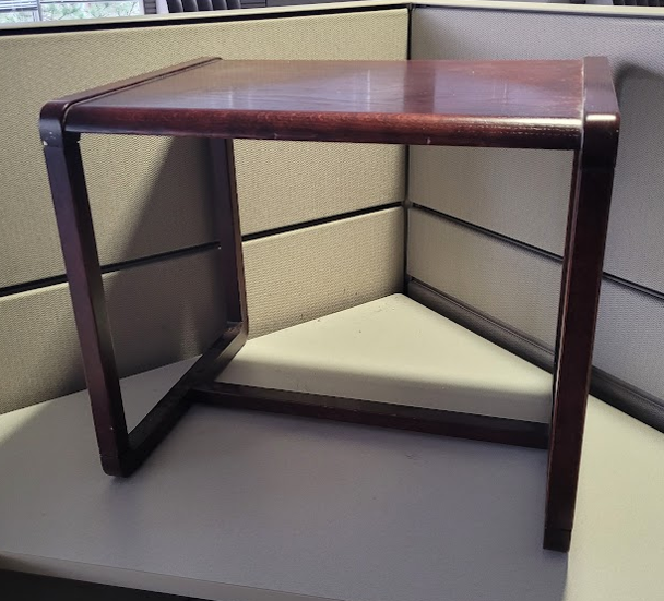 Small Wood Table, 24 x 18 x 20"