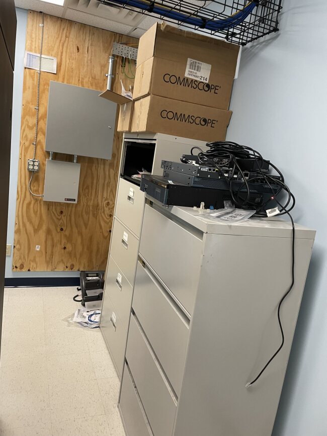 File Cabinets (varying 3 &amp; 4 high)