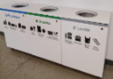 Mobile Trash Unit
