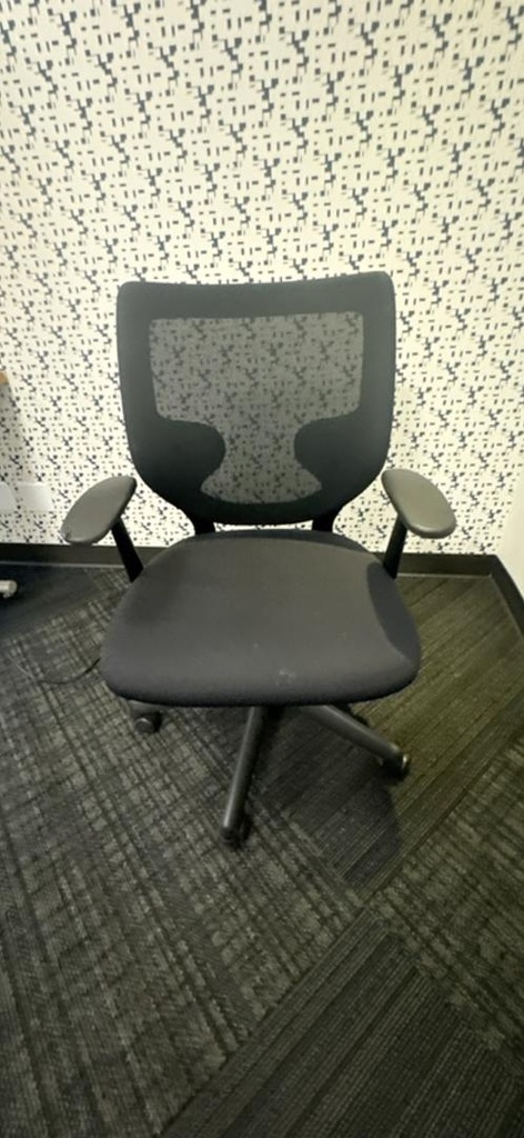 Keilhauer Simple Meeting Chair, Black, 60" x 24" x 30"