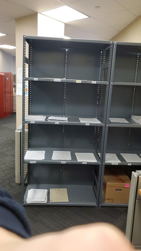 Metal 4-High Bookcase