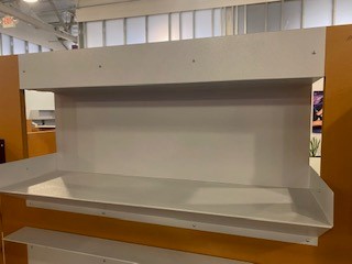 Modular Shelf, grey, wall-mounted