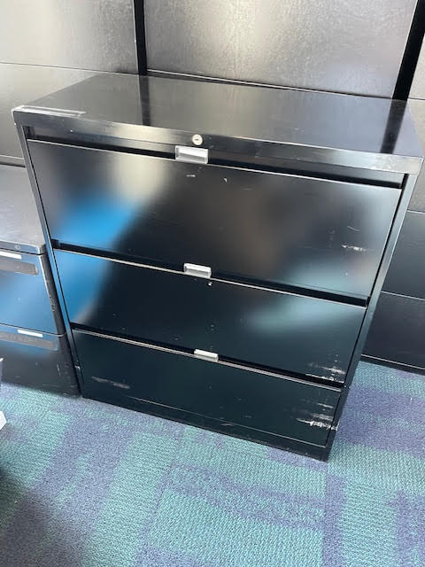 3-Drawer File