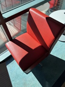 Red Lounge Chair 
