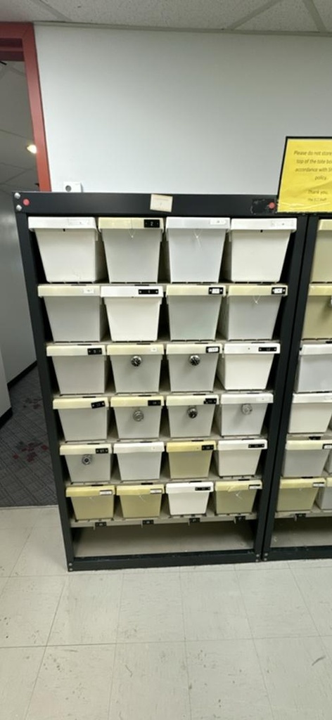 Plastic Tub Lockers