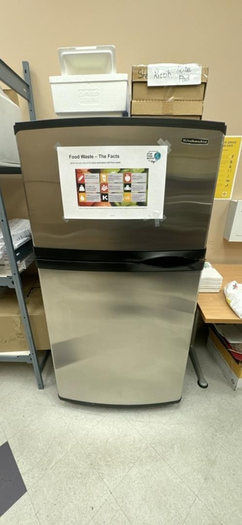 KitchenAid Fridge, Stainless Steel