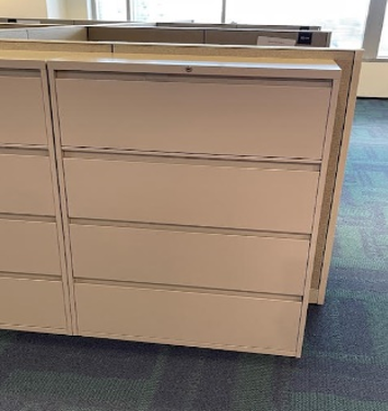 4 drawer file - 3'