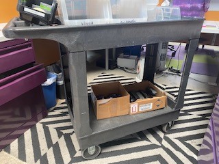 Cart, plastic, asst.