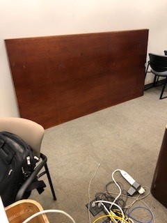 Four Sided Wooden Conference Table - 16"