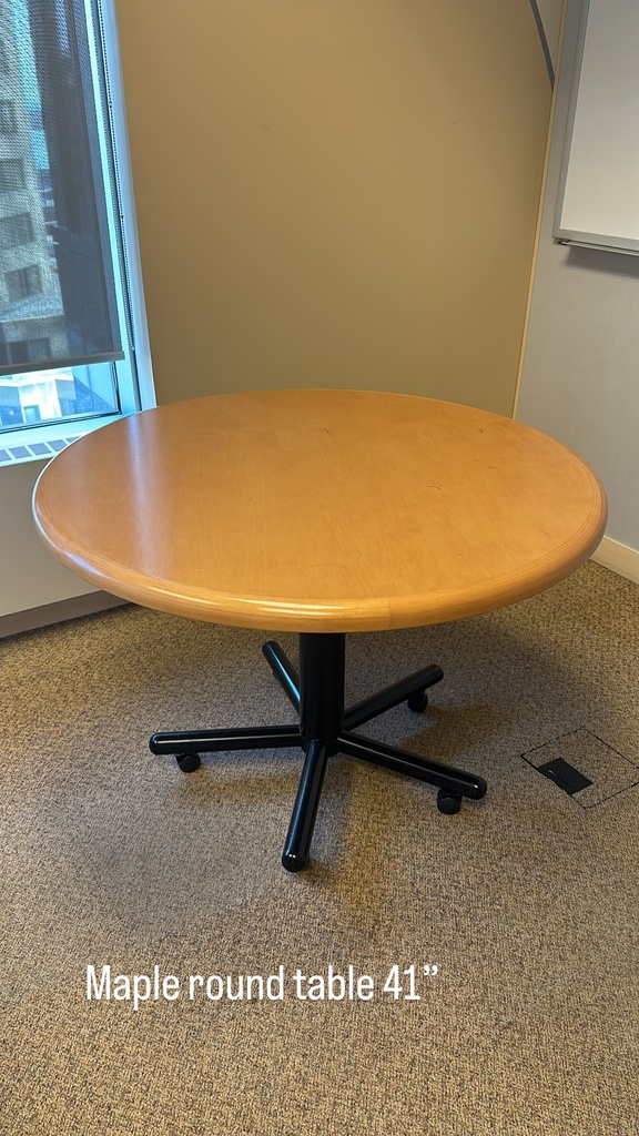 Maple 41' Round Table