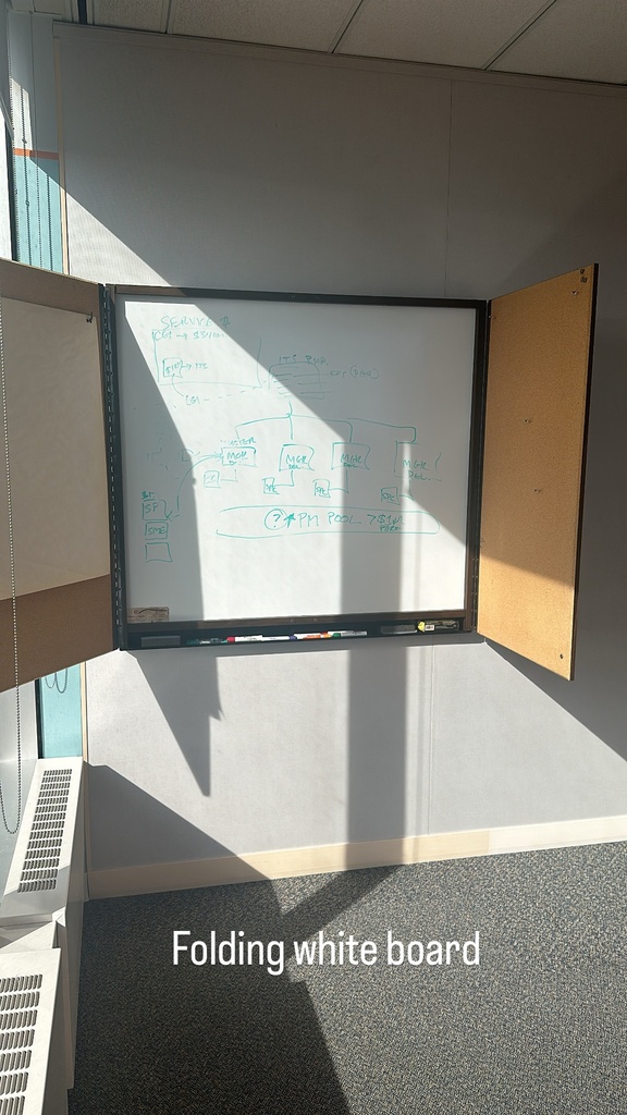 Folding Whiteboard