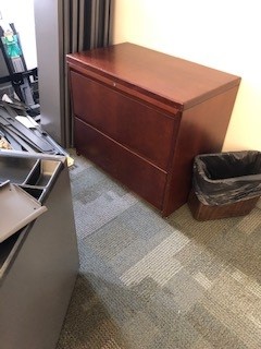 2 Drawer Wood Filing - 36"