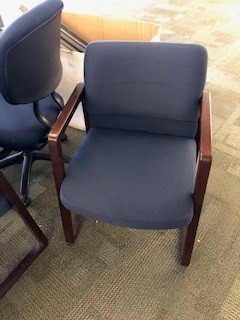 Blue Side Chairs