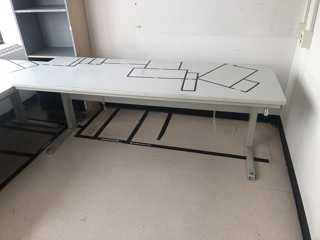Training Table Adjustable Height 