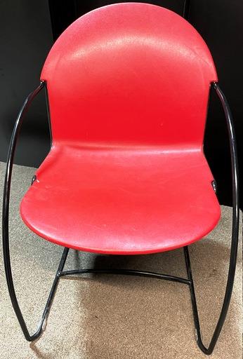 Steelcase Red Stack Chair