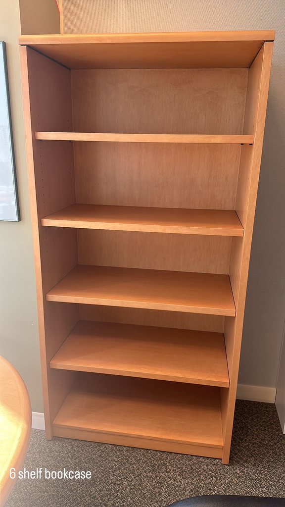 6 Shelf Bookcase