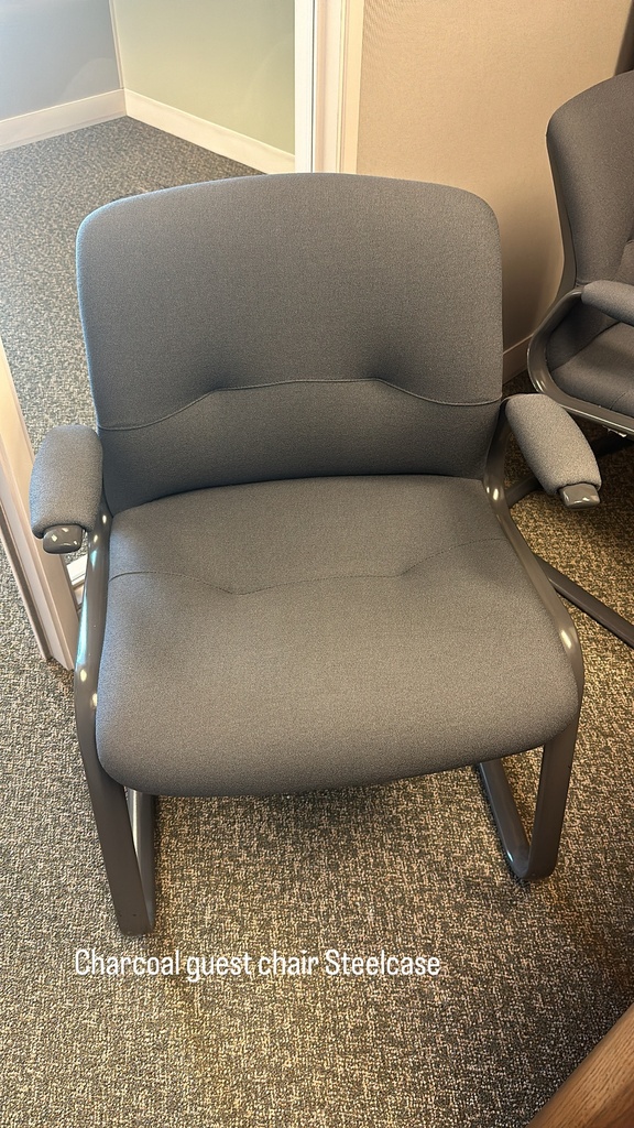Charcoal Guest Chair
