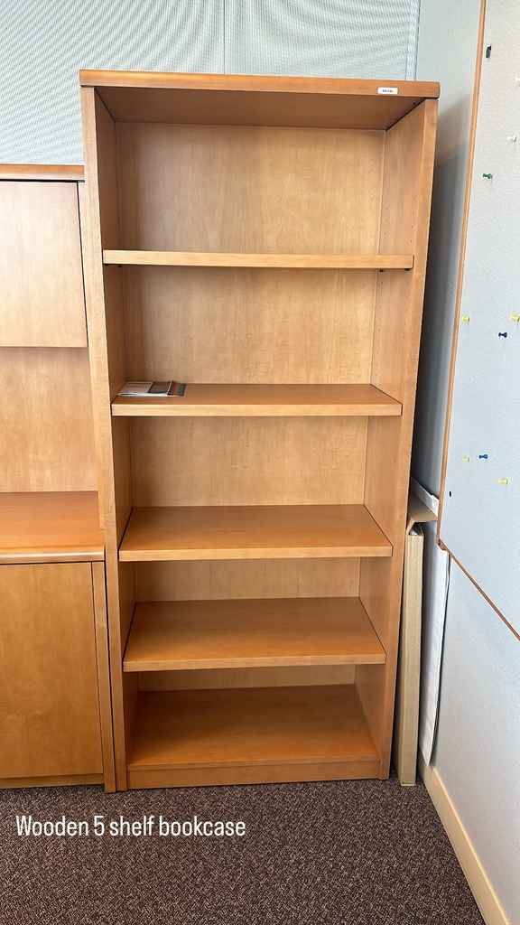 5H Wood Bookcase