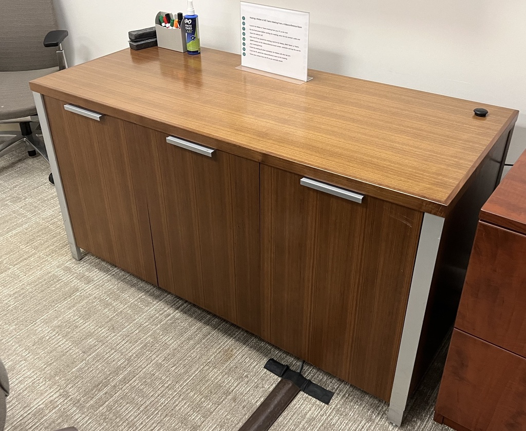 AllSteel Wood Credenza