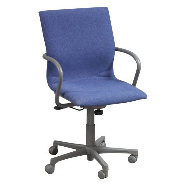 Chaise de travail Steelcase Protégé bleue (représentation photo)