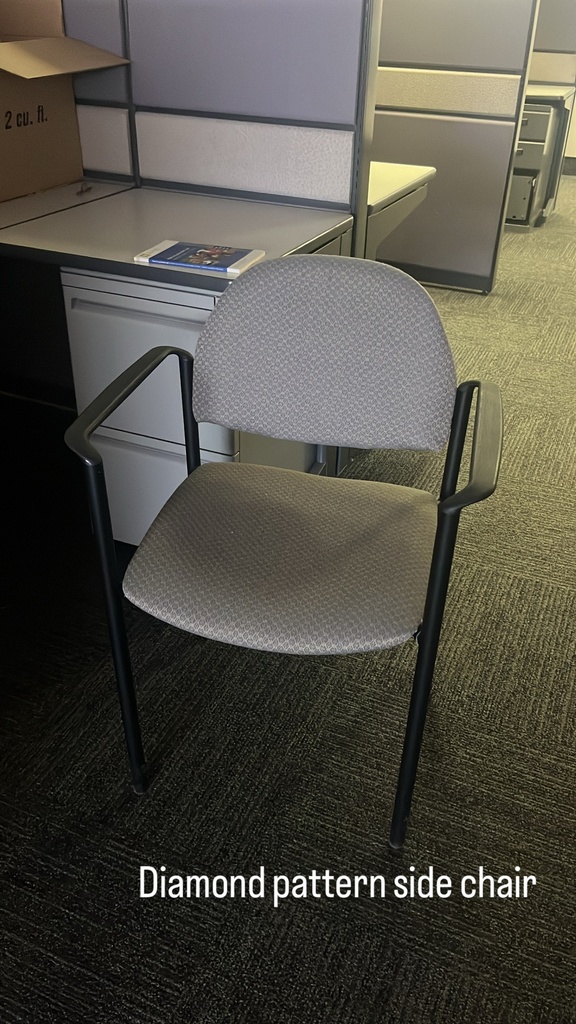 Diamond Pattern Side Chair