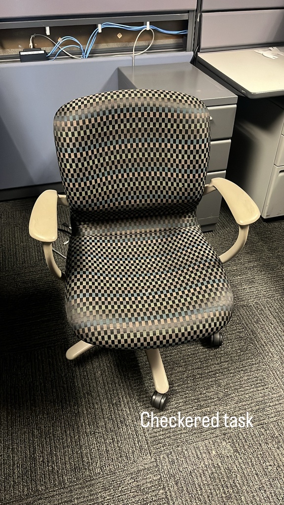 Checkered Task Chair