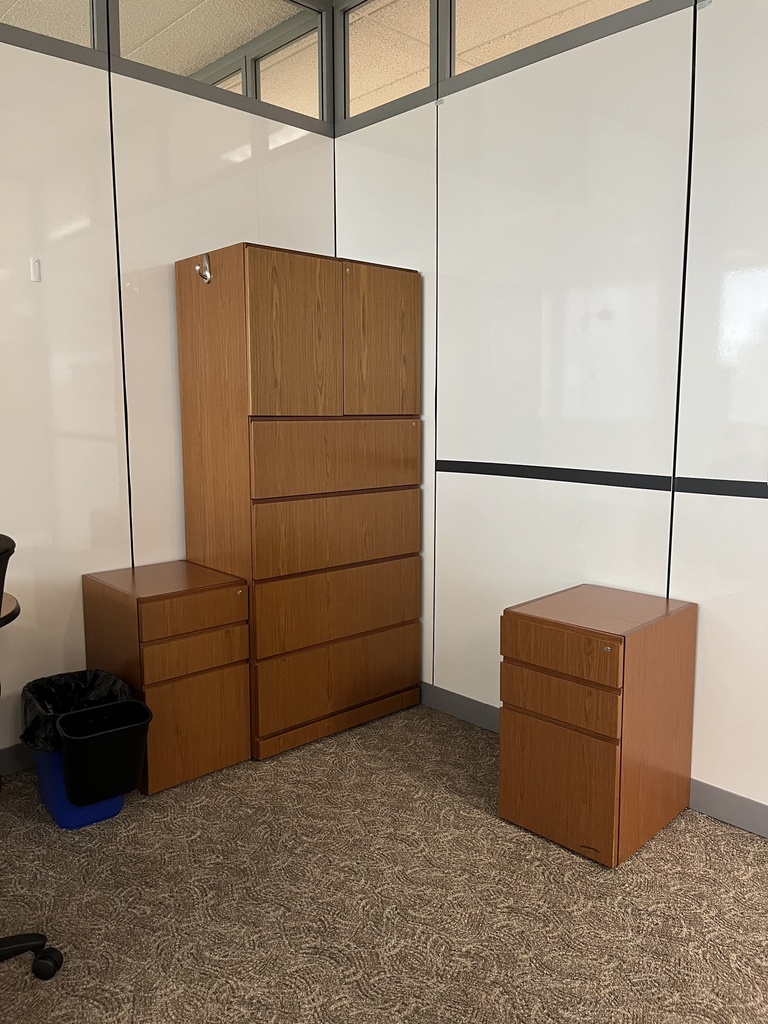 Wood Filing Cabinet