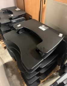 Height-adjustable monitor stand