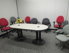 Table with Plam Top 4 Prong Base (35x35)