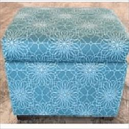 40-3025 - Durango Ottoman, Upholstered, Wood Legs (27Wx18Dx18H)