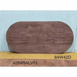 4284RALVEFL - Race Track Table Top (84Wx42D)