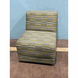 8201 - MUTED GREEN Mabru Lounge Chair w/ Plastic Glides (25Wx32Dx28Hx16.50SH)