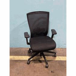 AITUS - Task Chair w/ Arms, 4 Way Adj H-W-P-D, Lumbar Support