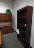 Wood 4 Shelf Bookcae (36"W)
