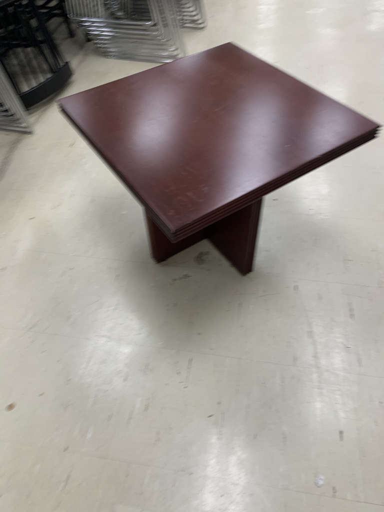Wooden Executive End Table - 24x24