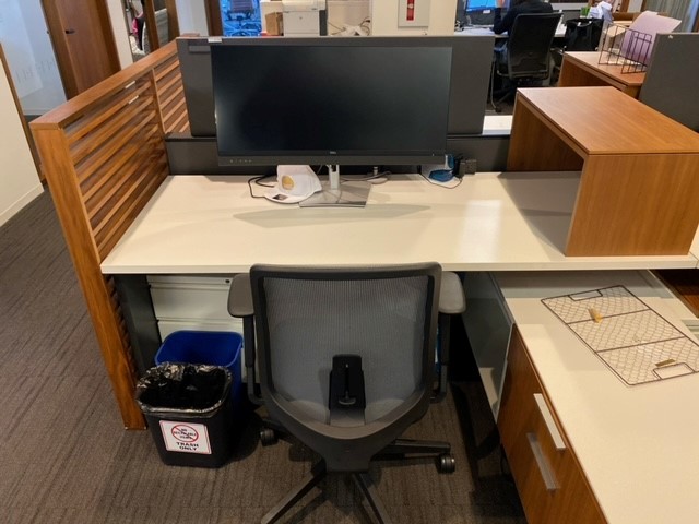 Complete Workstation - 72" x 30" (chair, pedestal &amp; monitor not included)