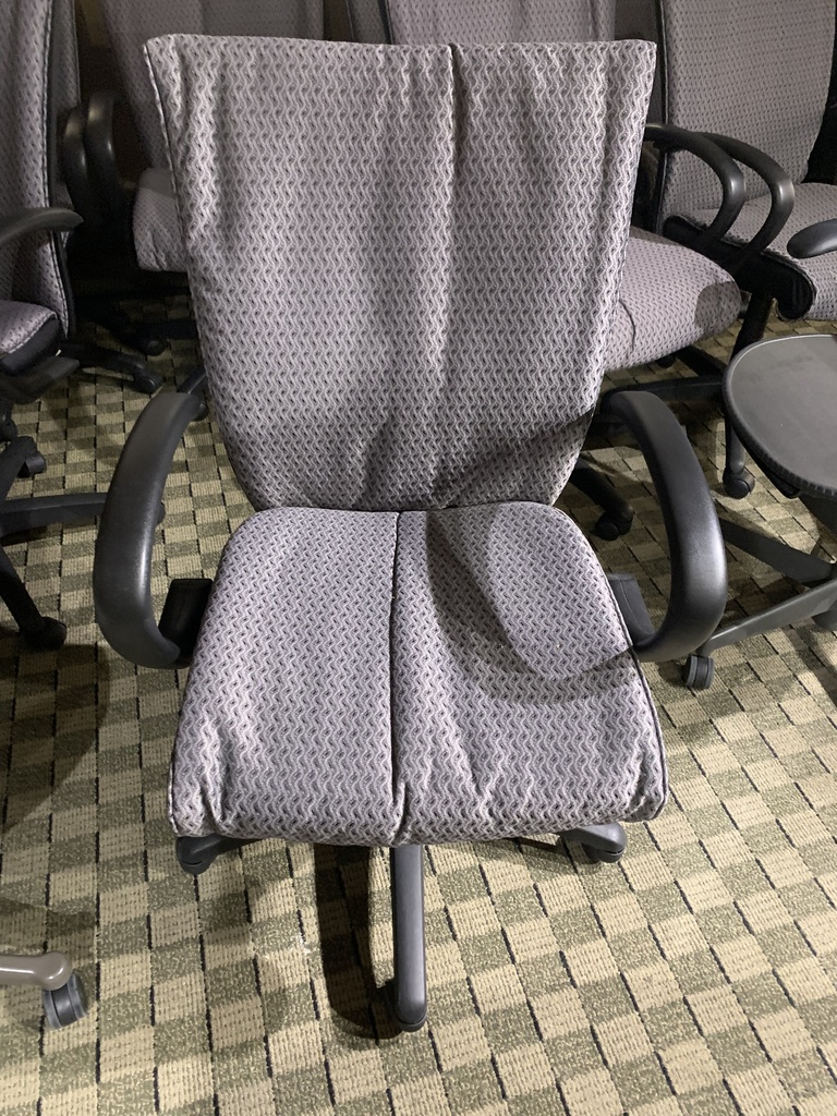 Task Chairs - With Arms - Dark Grey