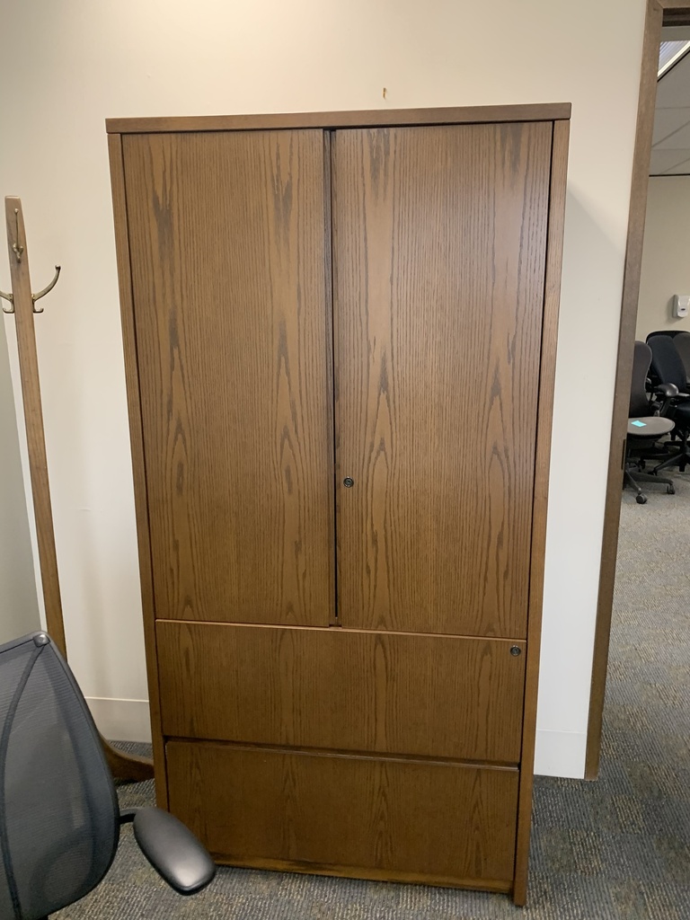 Wooden Wardrobe - 36x20x72