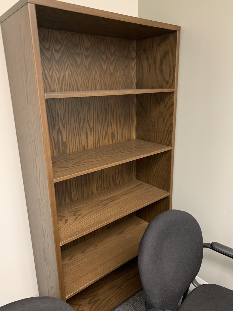 Wooden Bookcase - 5 High