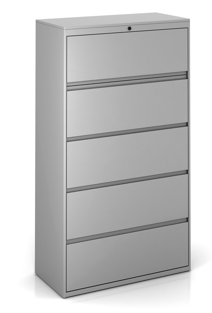 36"w 5 Drawer Lateral Filing Cabinet (item represented by image)