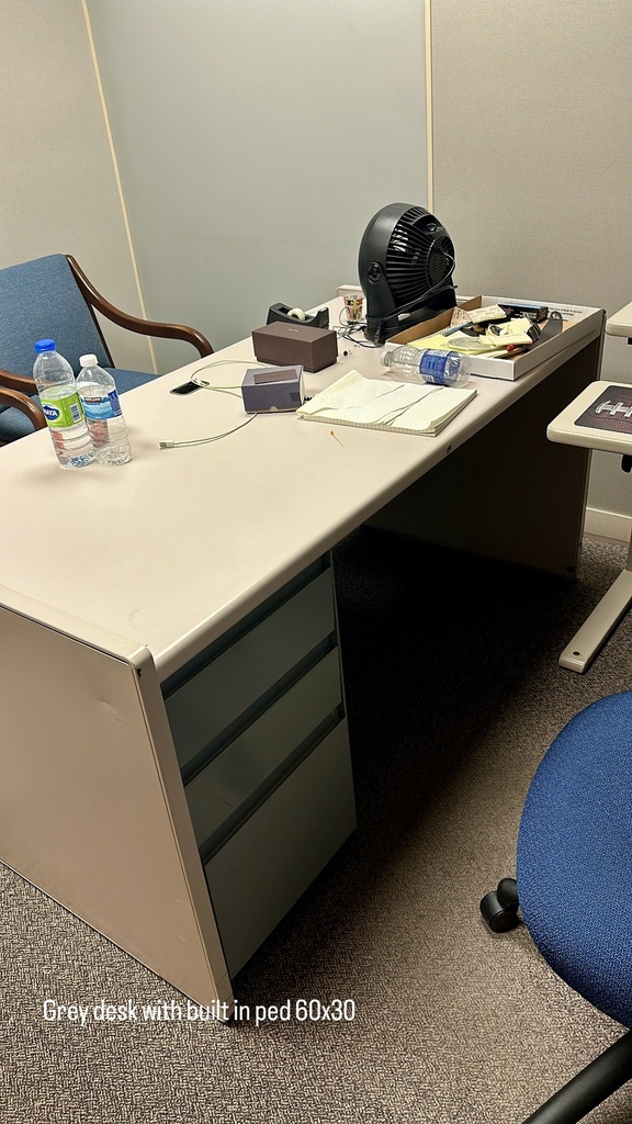 Desk - 1Ped/Drawer