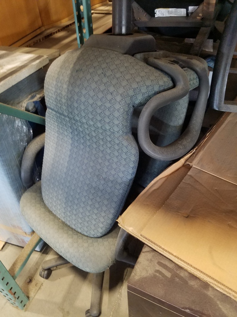 Steelcase Desk Chair, Green